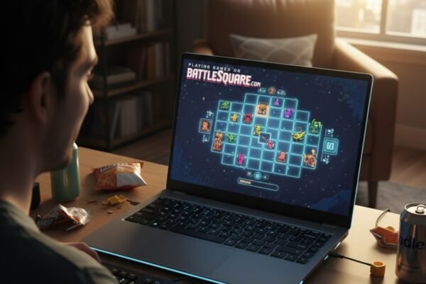 Playing Games on Blog PlayBattleSquare