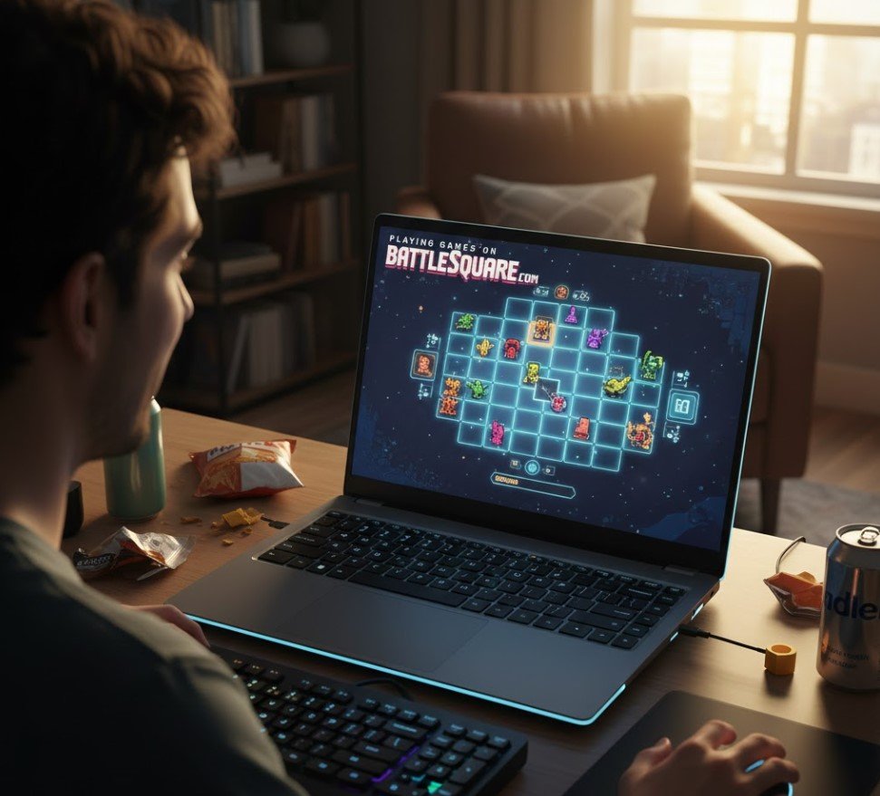 Playing Games on Blog PlayBattleSquare