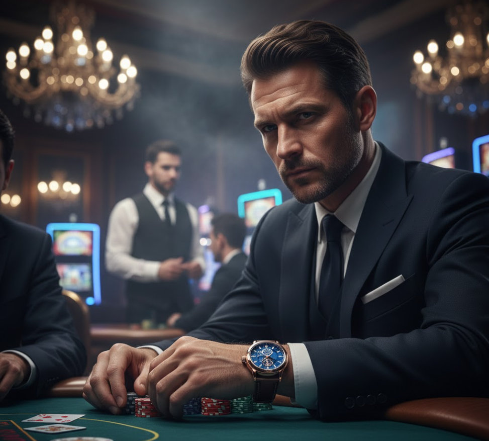 watches gambler