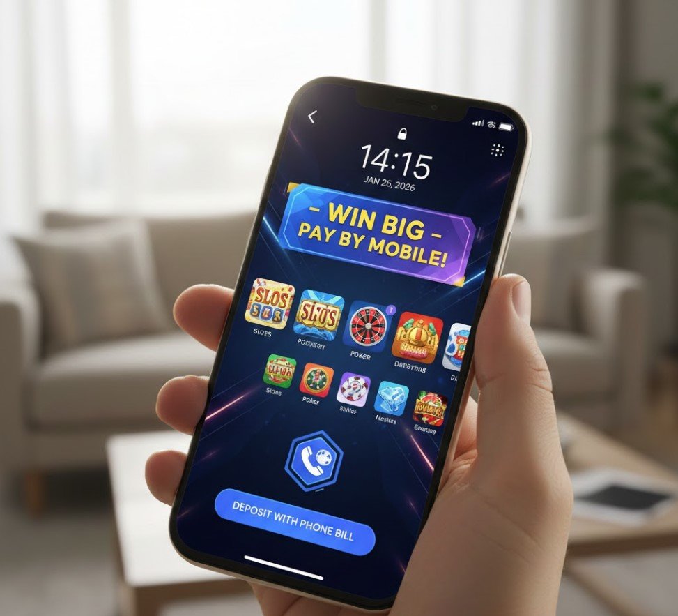 mobile casino pay by mobile