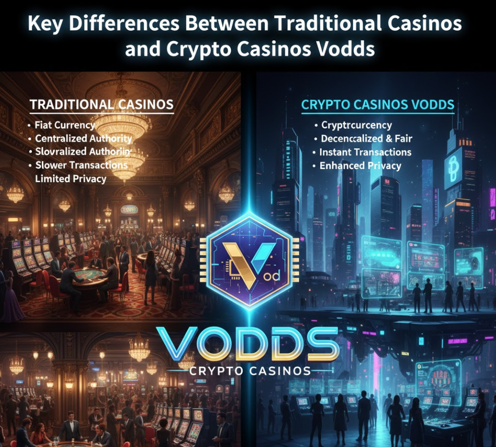 Crypto Casinos Vodds