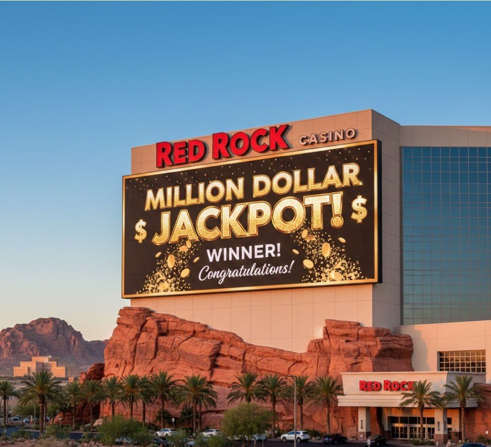 red rock casino million dollar jackpot